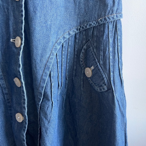 Marc Jacobs Collared Denim Dress size 6 - Picture 3 of 5